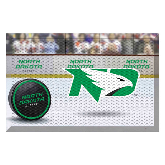 North Dakota Fighting Hawks Rubber Scraper Door Mat - North Dakota - Flyclothing LLC