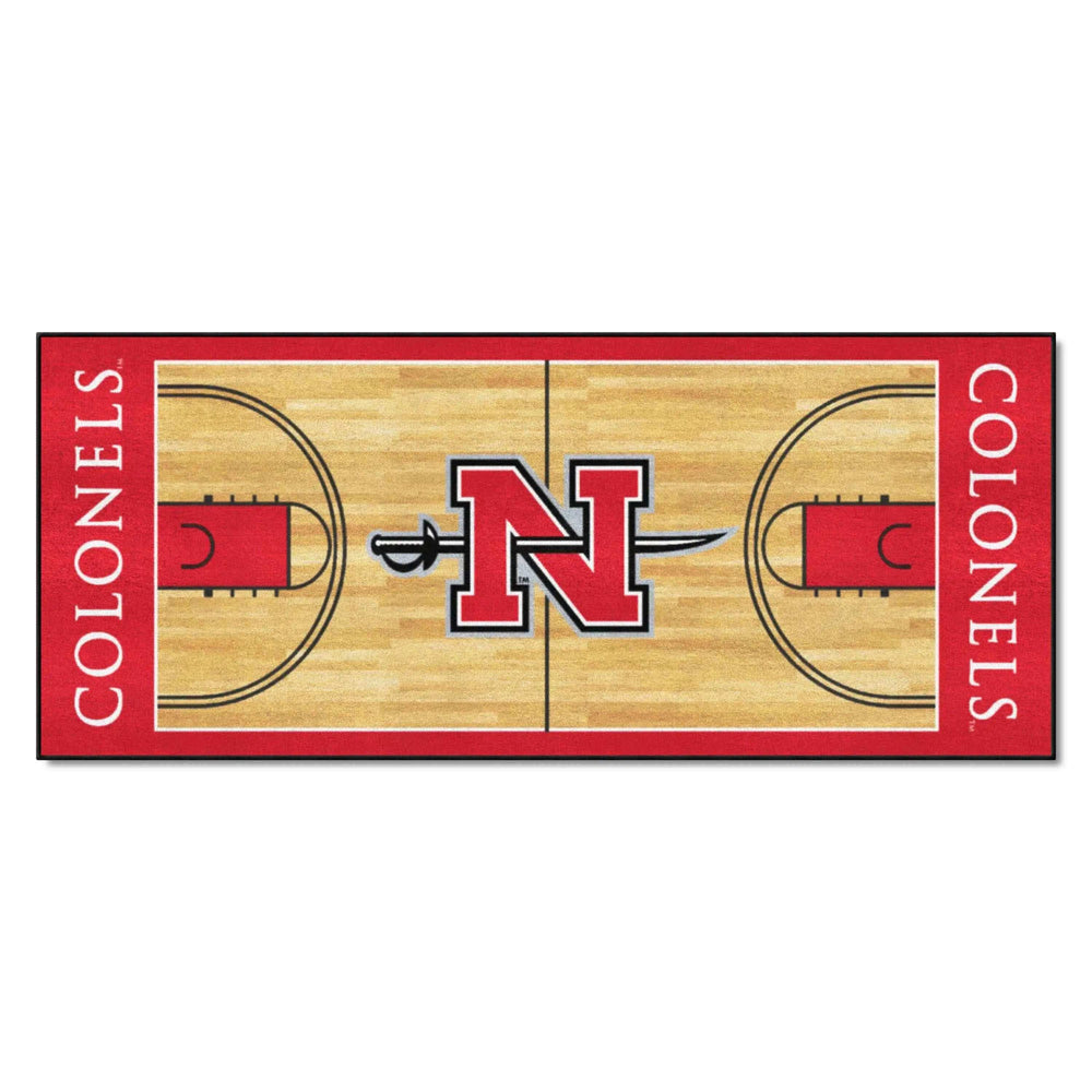 Nicholls State Colonels Court Runner Rug - 30in. x 72in. - Nicholls State - Flyclothing LLC