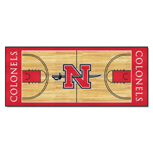 Nicholls State Colonels Court Runner Rug - 30in. x 72in. - Nicholls State - Flyclothing LLC