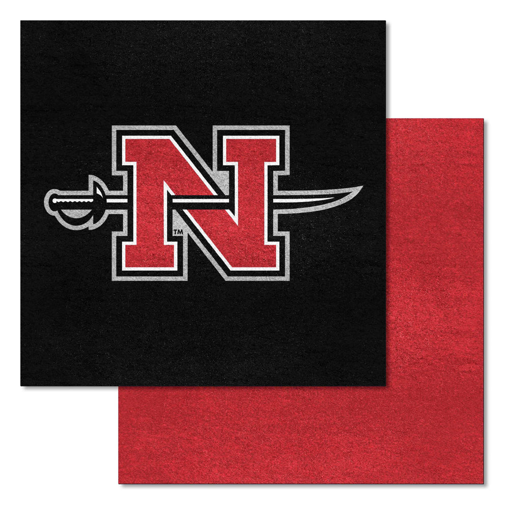 Nicholls State Colonels Team Carpet Tiles - 45 Sq Ft. - Nicholls State - Flyclothing LLC