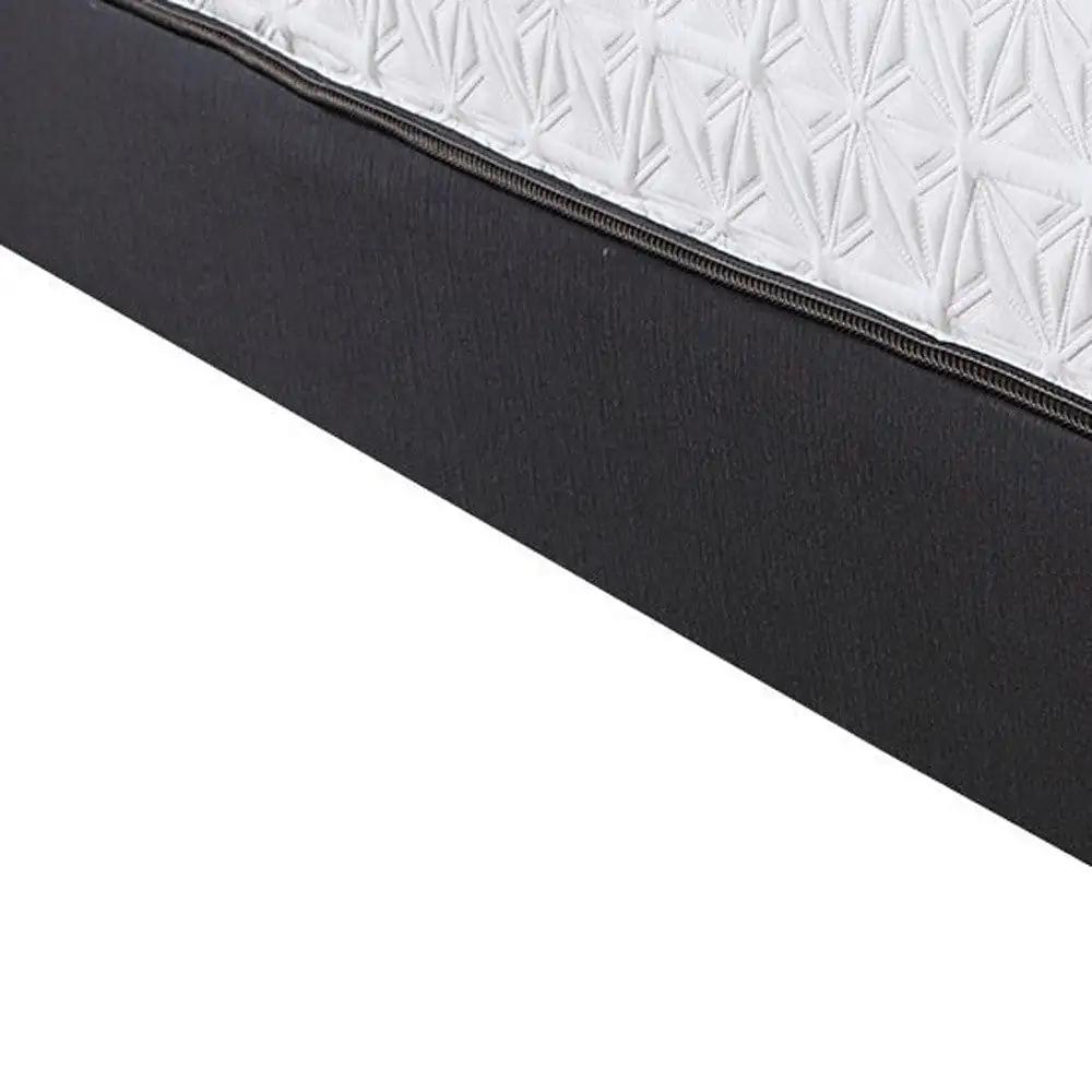8" Three Layer Gel Infused Memory Foam Smooth Top Mattress Twin Xl - Homeroots - Flyclothing LLC