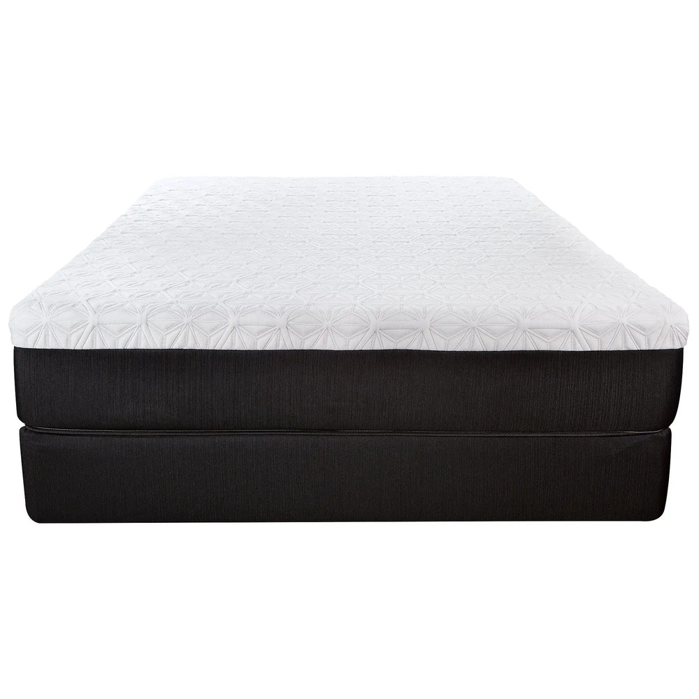 10.5" Lux Gel Infused Memory Foam And High Density Foam Mattress Twin - Homeroots