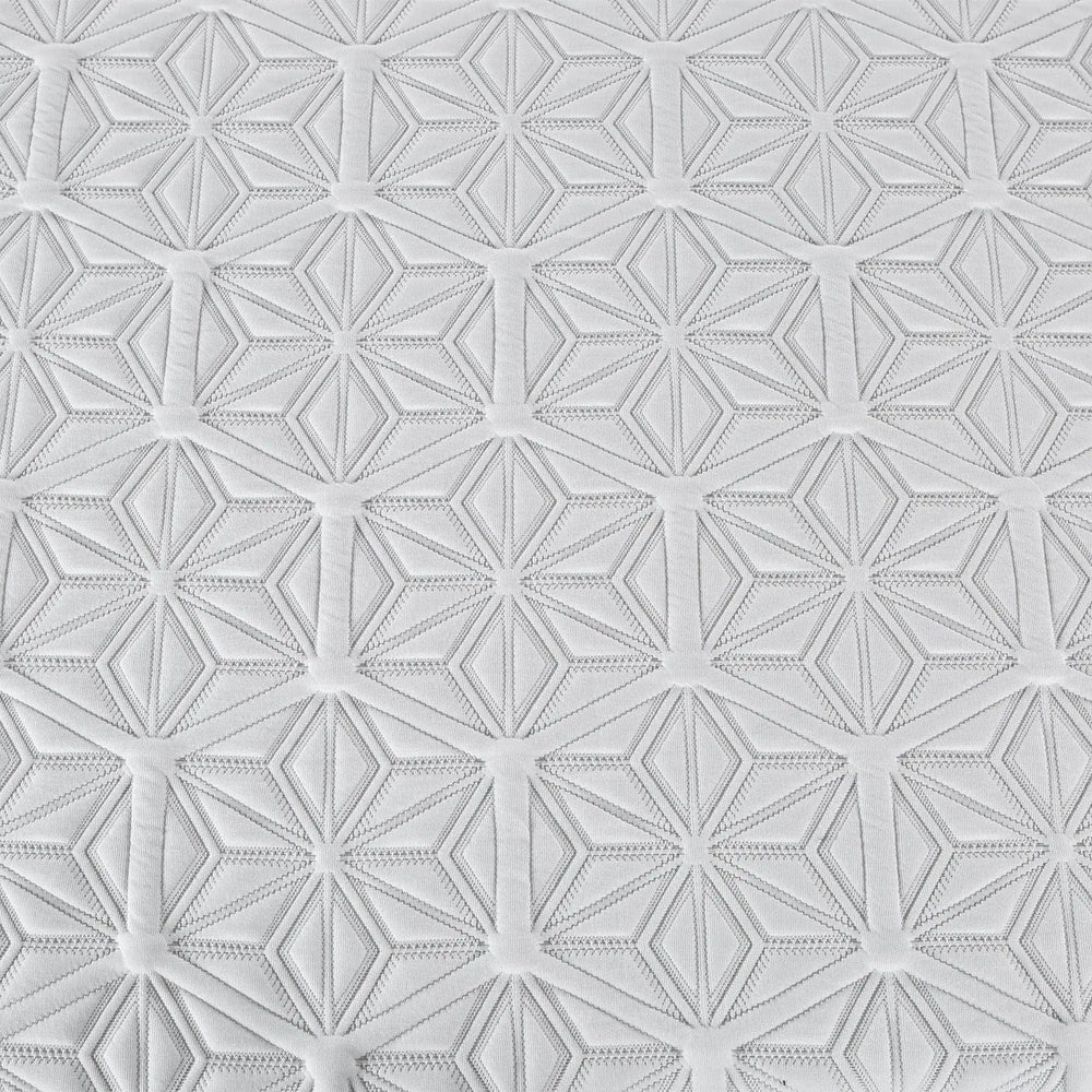 10.5" Lux Gel Infused Memory Foam And High Density Foam Mattress Twin - Homeroots