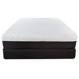 11.5" Lux Copper Infused Gel Memory Foam And High Density Foam Mattress Twin - Homeroots
