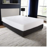 10.5" Hybrid Lux Memory Foam And Wrapped Coil Mattress Twin - Homeroots