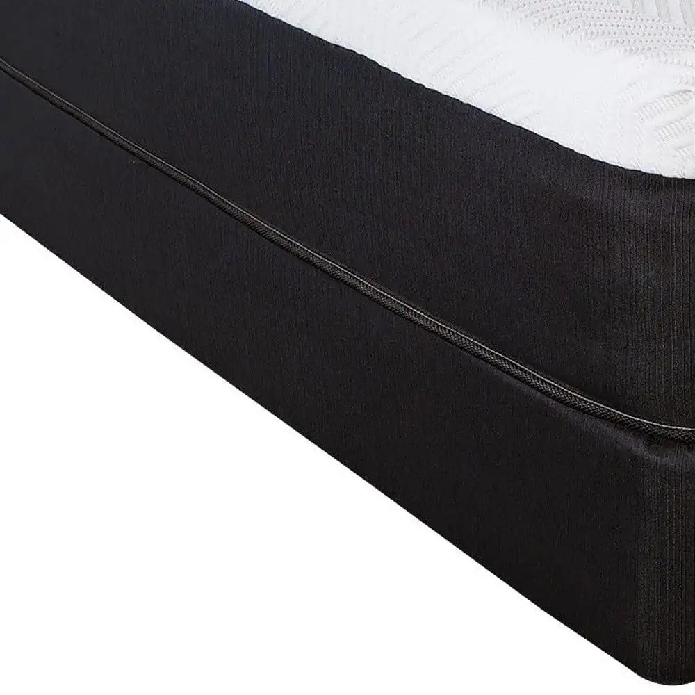 13" Hybrid Lux Memory Foam And Wrapped Coil Mattress Twin - Homeroots