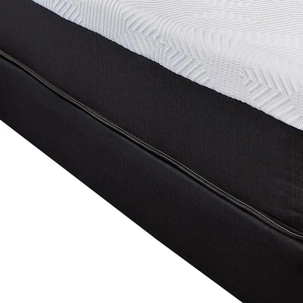 14" Hybrid Lux Memory Foam And Wrapped Coil Mattress Twin - Homeroots