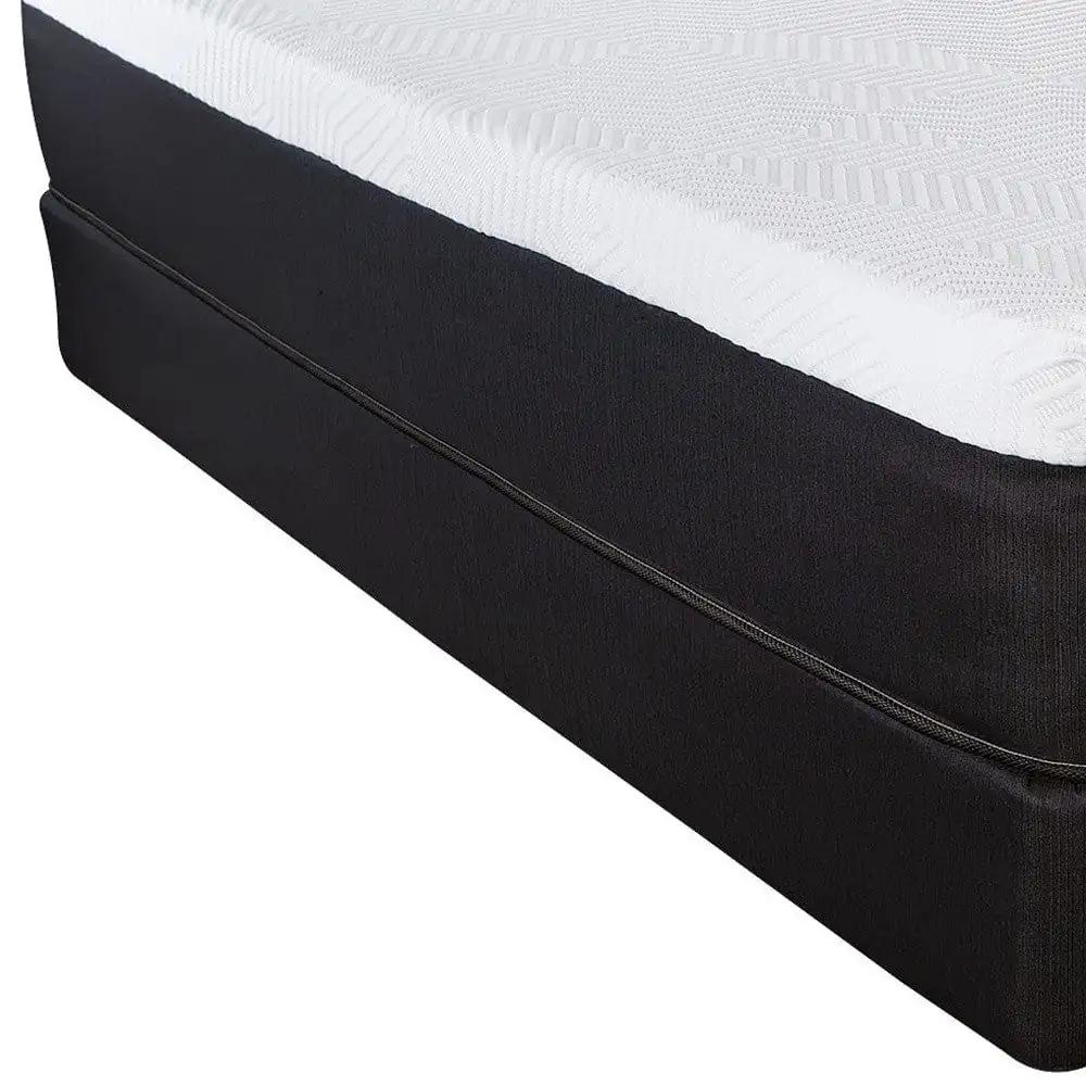 13" Hybrid Lux Memory Foam And Wrapped Coil Mattress Twin Xl - Homeroots