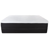 13" Hybrid Lux Memory Foam And Wrapped Coil Mattress Twin Xl - Homeroots