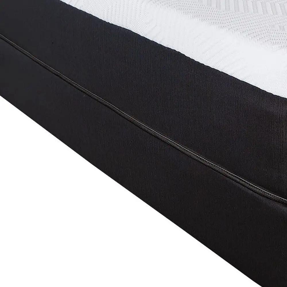13" Hybrid Lux Memory Foam And Wrapped Coil Mattress Twin Xl - Homeroots