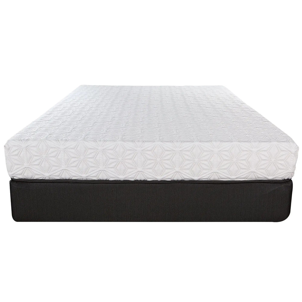 8" Three Layer Gel Infused Memory Foam Smooth Top Mattress Full - Homeroots - Flyclothing LLC