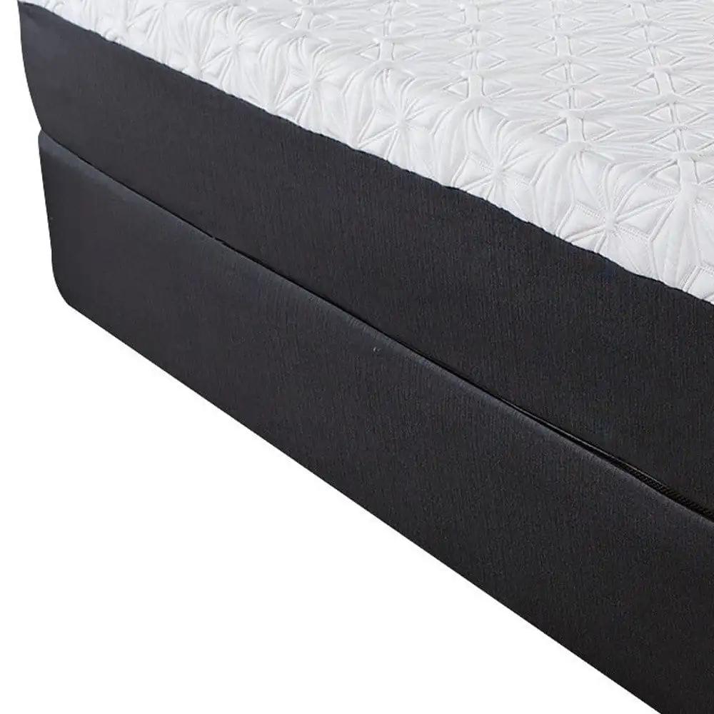 10.5" Lux Gel Infused Memory Foam And High Density Foam Mattress Full - Homeroots