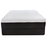 14" Hybrid Lux Memory Foam And Wrapped Coil Mattress Full - Homeroots