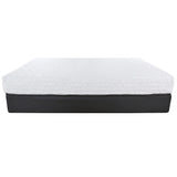 8" Three Layer Gel Infused Memory Foam Smooth Top Mattress Queen - Homeroots - Flyclothing LLC