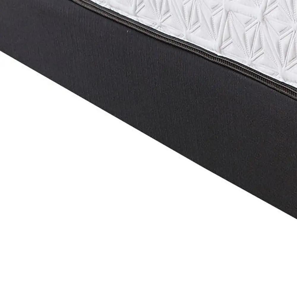 8" Three Layer Gel Infused Memory Foam Smooth Top Mattress King - Homeroots - Flyclothing LLC