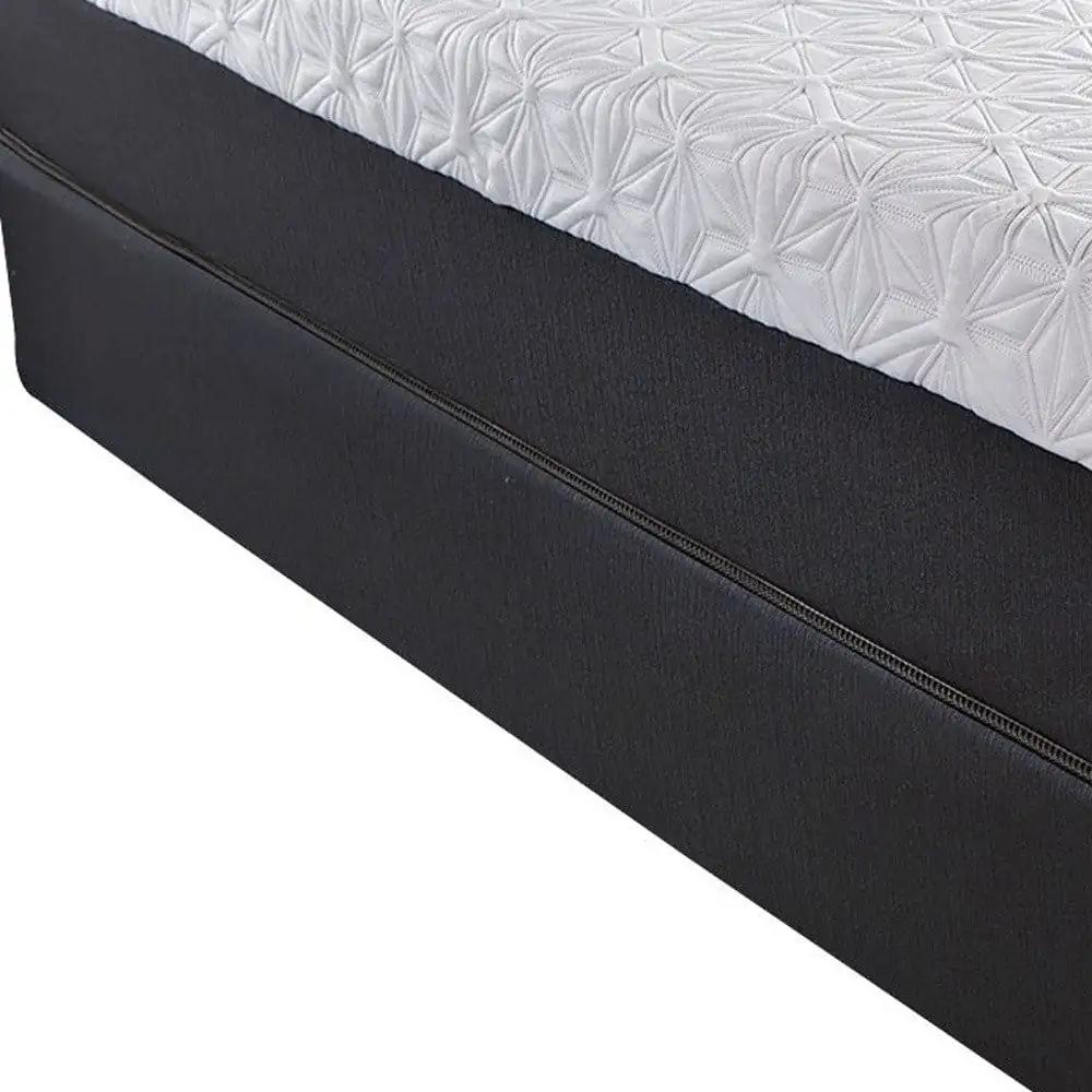 11.5" Lux Copper Infused Gel Memory Foam And High Density Foam Mattress King - Homeroots