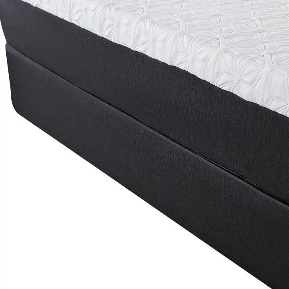 10.5" Lux Gel Infused Memory Foam And High Density Foam Mattress Cal King - Homeroots
