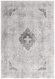 4' X 6' Grey Oriental Area Rug - Homeroots - Flyclothing LLC