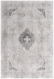 5' X 8' Gray Distressed Decorative Area Rug - Homeroots - Flyclothing LLC