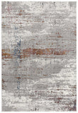 4' X 6' Gray And Brown Abstract Scraped Area Rug - Homeroots - Flyclothing LLC