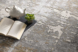 5' X 8' Beige And Gray Distressed Area Rug - Homeroots - Flyclothing LLC
