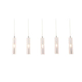 Stark Five Bulb Clear Ceiling Lamp - Homeroots - Flyclothing LLC