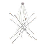 Intersected Ceiling Lamp Chrome - Homeroots - Flyclothing LLC