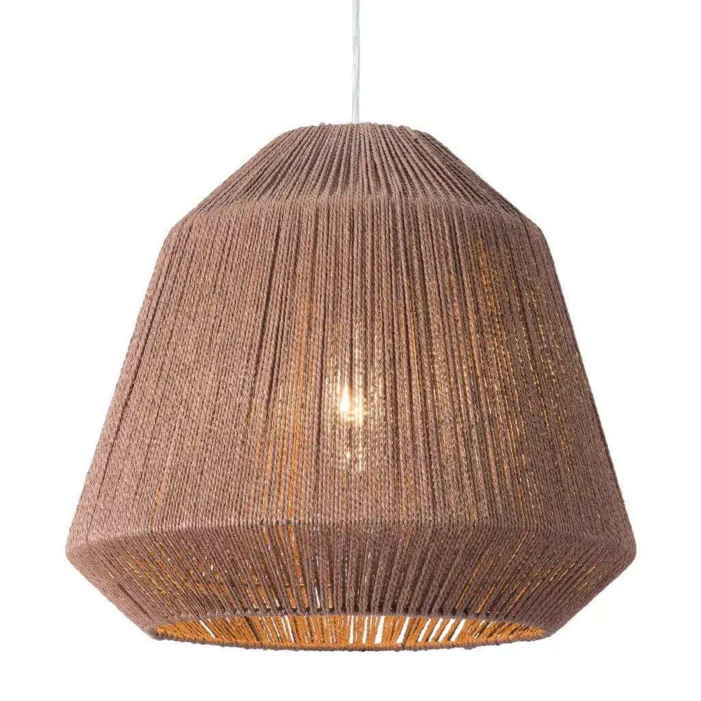 Brush Natural Ceiling Lamp - Homeroots - Flyclothing LLC