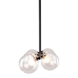Black Kitchen Island Six Light Metal Ceiling Light - Homeroots - Flyclothing LLC