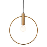 Gold Ring Ceiling Lamp - Homeroots - Flyclothing LLC