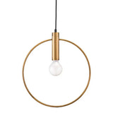 Gold Ring Ceiling Lamp - Homeroots - Flyclothing LLC