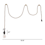 Brass Lantern Plastic Dimmable Ceiling Light - Homeroots - Flyclothing LLC