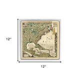 Vintage 1771 Map Of North America Unframed Print Wall Art - Homeroots - Flyclothing LLC