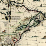 Vintage 1846 Map Of Mexico Unframed Print Wall Art - Homeroots - Flyclothing LLC