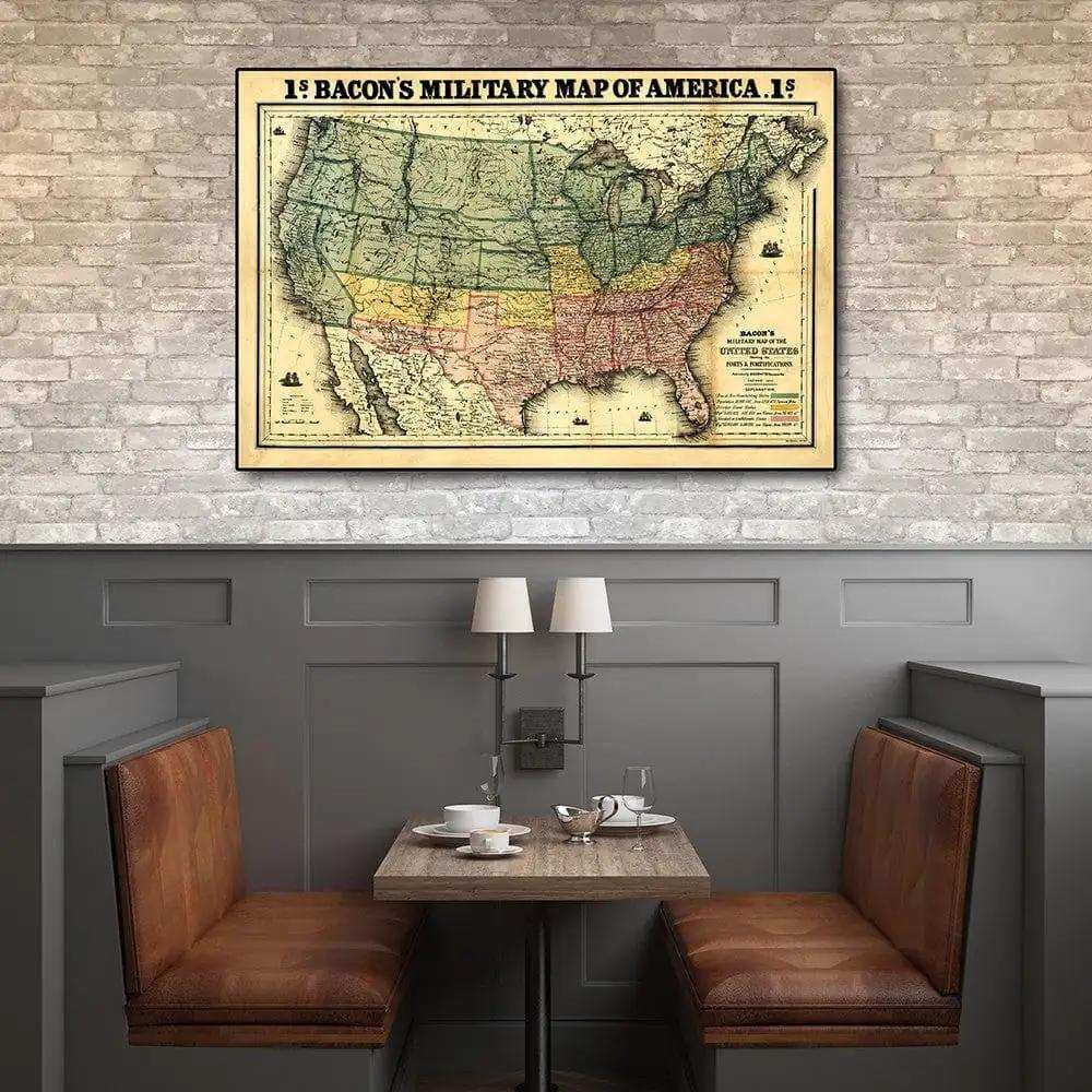Vintage 1933 Map Of Long Island Unframed Print Wall Art - Homeroots - Flyclothing LLC