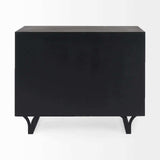 Contemporary Dark Oval Accent Cabinet - Homeroots - Flyclothing LLC