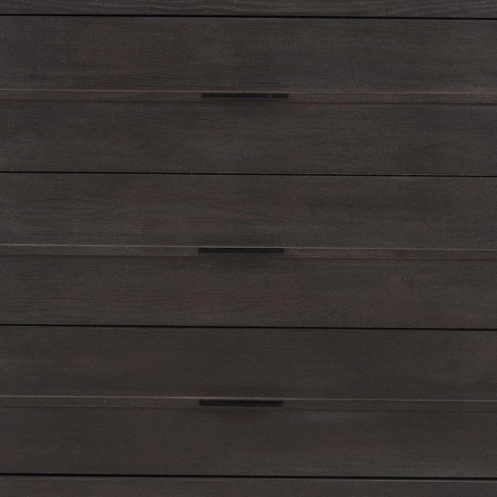 Contemporary Dark Oval Accent Cabinet - Homeroots - Flyclothing LLC