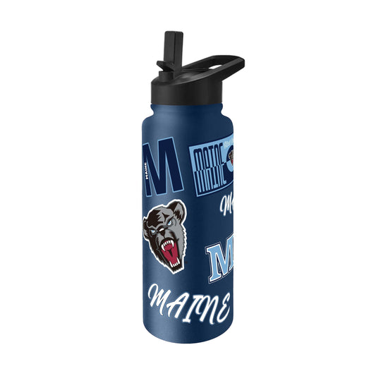 Maine 34oz Dreamweave Quencher Bottle - Logo Brands - Flyclothing LLC