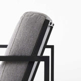 Geo Modern Gray And Black Accent Or Side Chair - Homeroots - Flyclothing LLC
