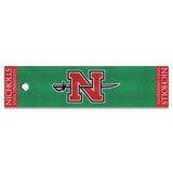 Nicholls State University Colonels Putting Green Mat - 1.5ft. x 6ft. - Nicholls State University - Flyclothing LLC