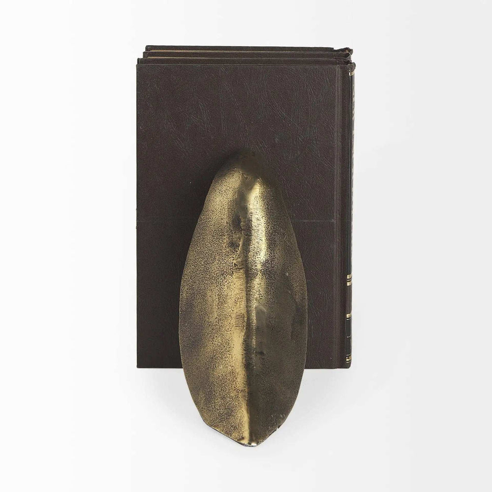 Rustic Antiqued Gold Dove Bookends - Homeroots - Flyclothing LLC