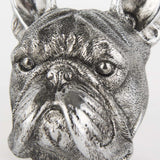 Antiqued Silver Pug Shaped Bookends - Homeroots - Flyclothing LLC
