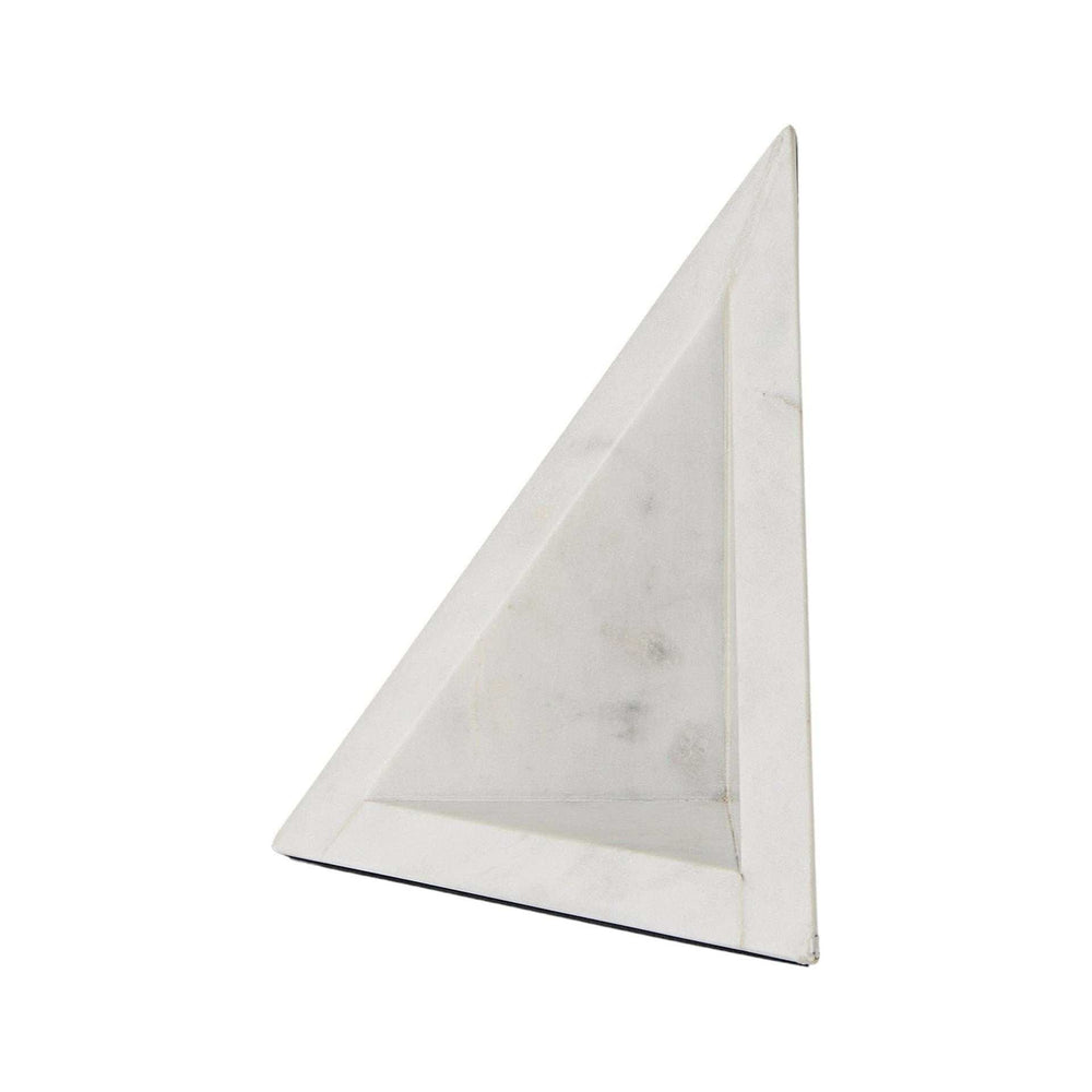 3D Modern Triangle Marble Bookends - Homeroots - Flyclothing LLC