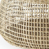 Set Of Two Wicker Storage Baskets With Long Handles - Homeroots - Flyclothing LLC