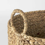 Set Of Three Braided Wicker Storage Baskets - Homeroots - Flyclothing LLC