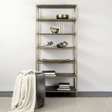 11" Antiqued Brass Hammered Artisan Round Centerpiece Bowl - Homeroots