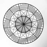 Set Of Two Black Metal Wire Chevron Bowls - Homeroots - Flyclothing LLC