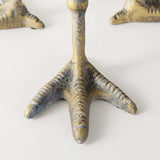 Antiqued Gold Webbed Feet Centerpiece Bowl - Homeroots - Flyclothing LLC