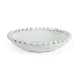 Off White Ceramic Centerpiece Bowl - Homeroots - Flyclothing LLC