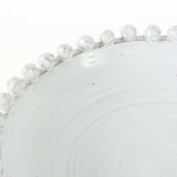 Off White Ceramic Centerpiece Bowl - Homeroots - Flyclothing LLC